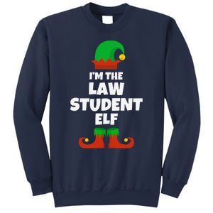 IM The Law Student Elf Family Pajama Christmas Funny Sweatshirt