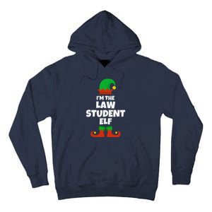 IM The Law Student Elf Family Pajama Christmas Funny Tall Hoodie