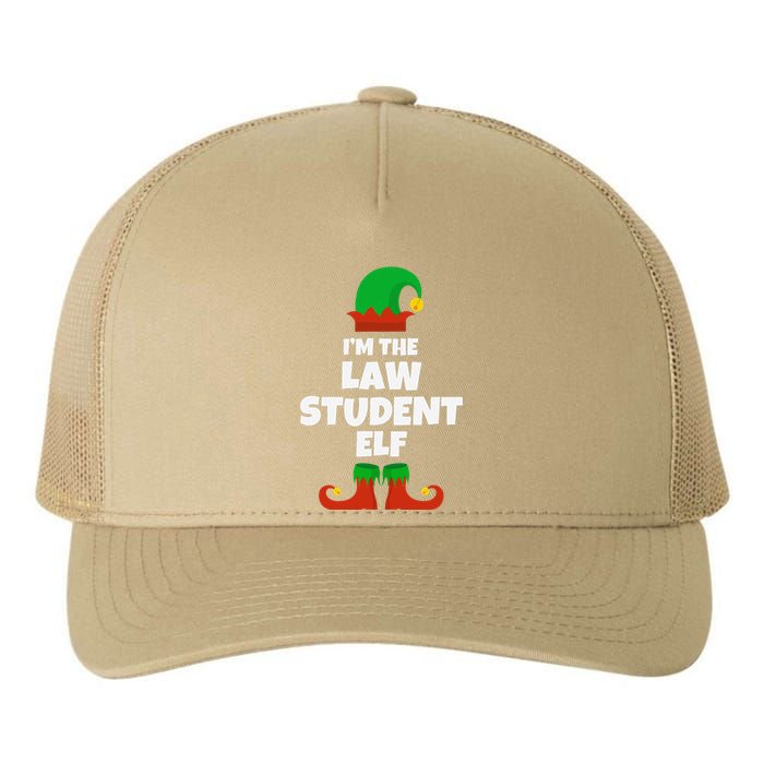 IM The Law Student Elf Family Pajama Christmas Funny Yupoong Adult 5-Panel Trucker Hat