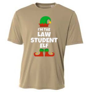 IM The Law Student Elf Family Pajama Christmas Funny Cooling Performance Crew T-Shirt