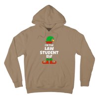 IM The Law Student Elf Family Pajama Christmas Funny Hoodie