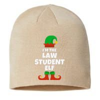 IM The Law Student Elf Family Pajama Christmas Funny Sustainable Beanie