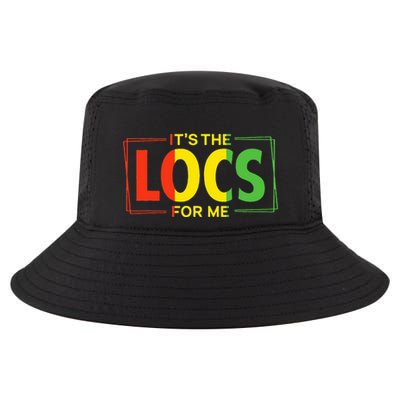 It's the Locs For Me Afro Hair Black American African Cool Comfort Performance Bucket Hat