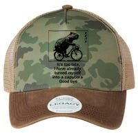 ItS Too Late I Have Already Turned Myself Into A Capybara Legacy Tie Dye Trucker Hat