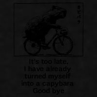 ItS Too Late I Have Already Turned Myself Into A Capybara Ladies PosiCharge Tri-Blend Wicking Tank