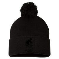 ItS Too Late I Have Already Turned Myself Into A Capybara Pom Pom 12in Knit Beanie