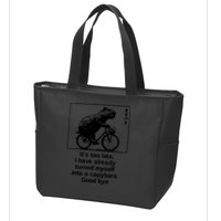 ItS Too Late I Have Already Turned Myself Into A Capybara Zip Tote Bag
