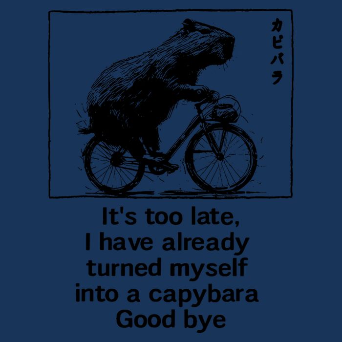 ItS Too Late I Have Already Turned Myself Into A Capybara Infant Baby Jersey Bodysuit