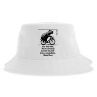 ItS Too Late I Have Already Turned Myself Into A Capybara Sustainable Bucket Hat