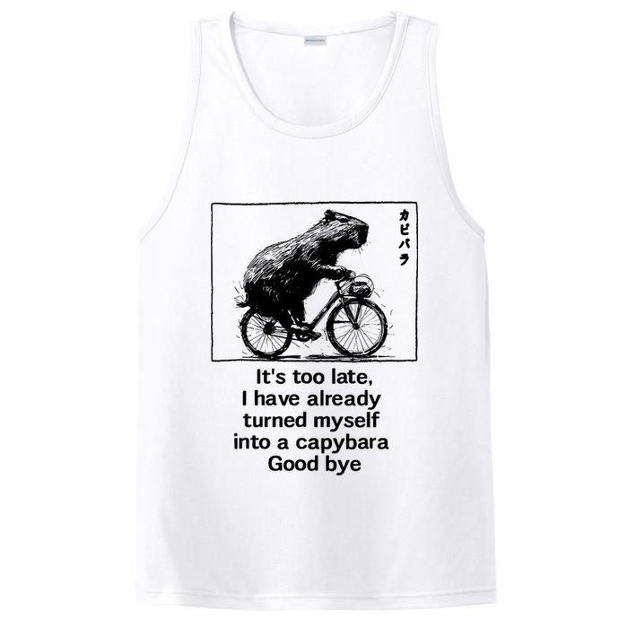 ItS Too Late I Have Already Turned Myself Into A Capybara PosiCharge Competitor Tank