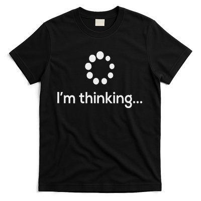 I'm Thinking Loading Processing Buffering Humor Fun T-Shirt