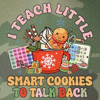 I Teach Little Smart Cookies To Talk Back Speech Therapy Legacy Tie Dye Trucker Hat