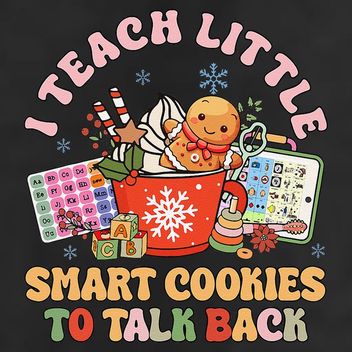 I Teach Little Smart Cookies To Talk Back Speech Therapy Cool Comfort Performance Bucket Hat