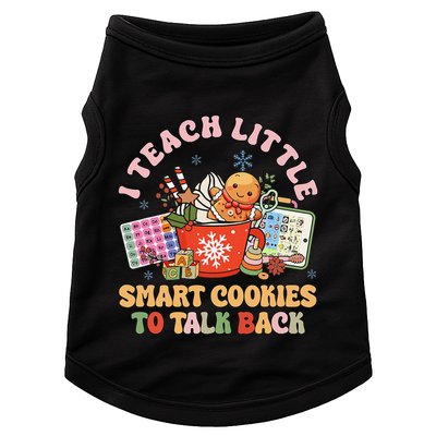 I Teach Little Smart Cookies To Talk Back Speech Therapy Doggie Tank