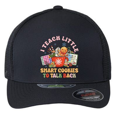 I Teach Little Smart Cookies To Talk Back Speech Therapy Flexfit Unipanel Trucker Cap