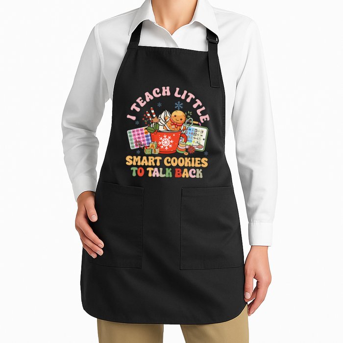 I Teach Little Smart Cookies To Talk Back Speech Therapy Apron
