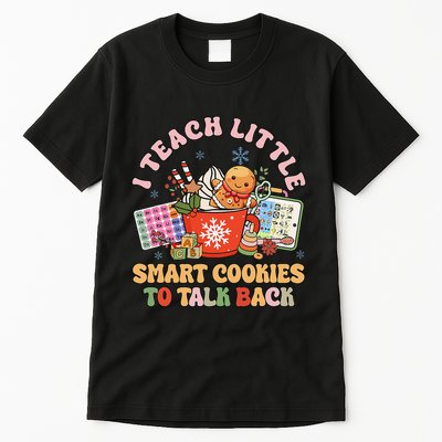 I Teach Little Smart Cookies To Talk Back Speech Therapy Tall T-Shirt