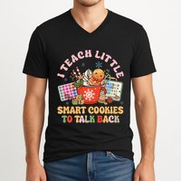 I Teach Little Smart Cookies To Talk Back Speech Therapy V-Neck T-Shirt