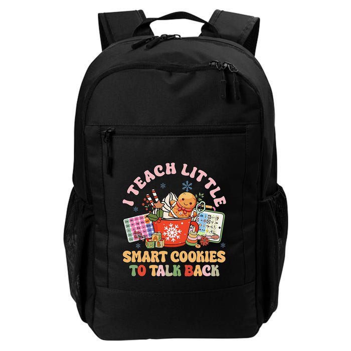 I Teach Little Smart Cookies To Talk Back Speech Therapy Backpack
