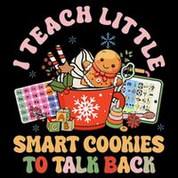 I Teach Little Smart Cookies To Talk Back Speech Therapy Backpack