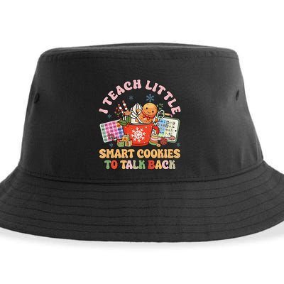 I Teach Little Smart Cookies To Talk Back Speech Therapy Sustainable Bucket Hat