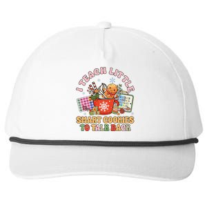 I Teach Little Smart Cookies To Talk Back Speech Therapy Snapback Five-Panel Rope Hat