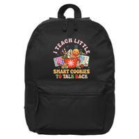 I Teach Little Smart Cookies To Talk Back Speech Therapy 16 in Basic Backpack
