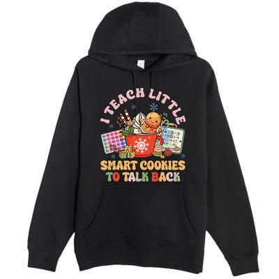 I Teach Little Smart Cookies To Talk Back Speech Therapy Premium Pullover Hoodie