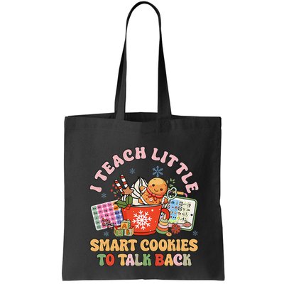 I Teach Little Smart Cookies To Talk Back Speech Therapy Bag