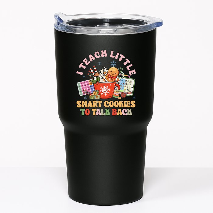 I Teach Little Smart Cookies To Talk Back Speech Therapy Tumbler
