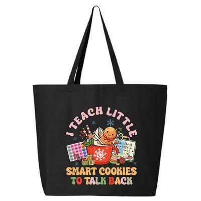 I Teach Little Smart Cookies To Talk Back Speech Therapy 25L Jumbo Tote