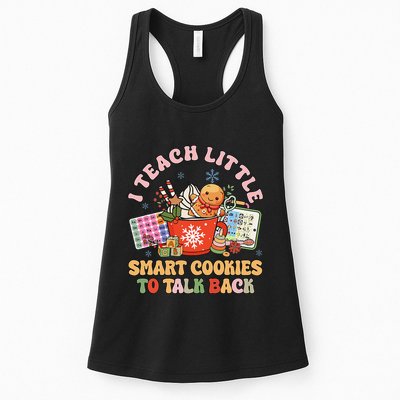 I Teach Little Smart Cookies To Talk Back Speech Therapy Womens Tank Top