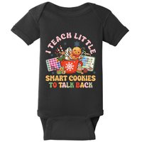 I Teach Little Smart Cookies To Talk Back Speech Therapy Baby Bodysuit