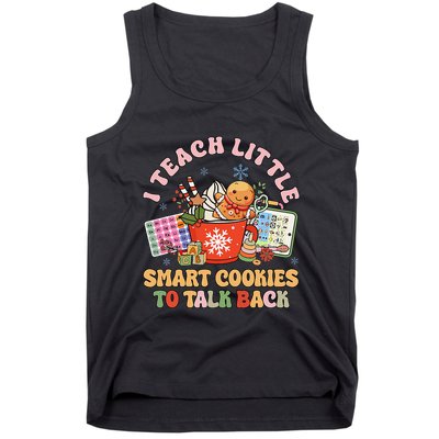 I Teach Little Smart Cookies To Talk Back Speech Therapy Tank Top