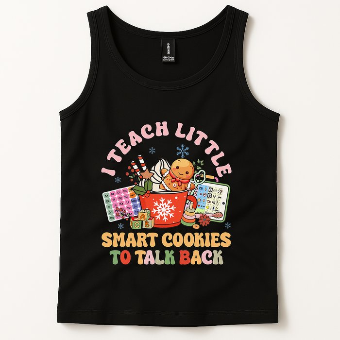I Teach Little Smart Cookies To Talk Back Speech Therapy Tank Top
