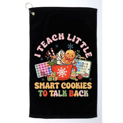 I Teach Little Smart Cookies To Talk Back Speech Therapy Golf Towel