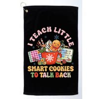 I Teach Little Smart Cookies To Talk Back Speech Therapy Golf Towel
