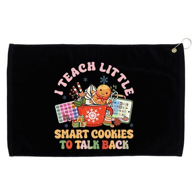 I Teach Little Smart Cookies To Talk Back Speech Therapy Grommeted Golf Towel
