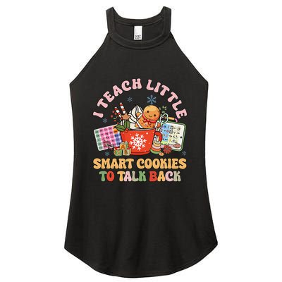 I Teach Little Smart Cookies To Talk Back Speech Therapy Women's Perfect Tri Rocker Tank