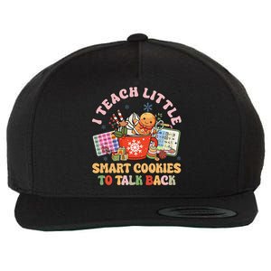 I Teach Little Smart Cookies To Talk Back Speech Therapy Wool Snapback Cap