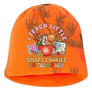 I Teach Little Smart Cookies To Talk Back Speech Therapy Kati - Camo Knit Beanie