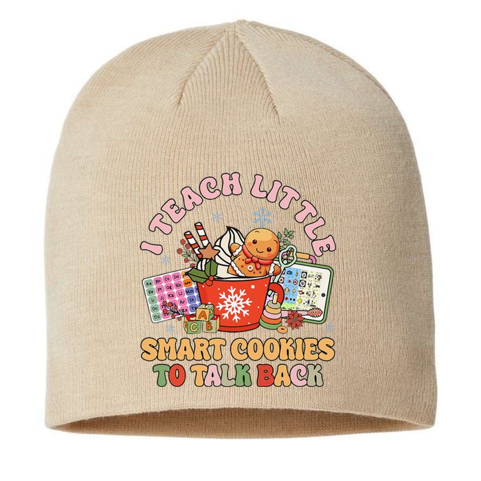 I Teach Little Smart Cookies To Talk Back Speech Therapy Sustainable Beanie