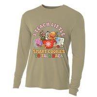 I Teach Little Smart Cookies To Talk Back Speech Therapy Cooling Performance Long Sleeve Crew