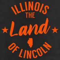 Illinois The Land Of Lincoln 7 Panel Mesh Trucker Snapback Hat