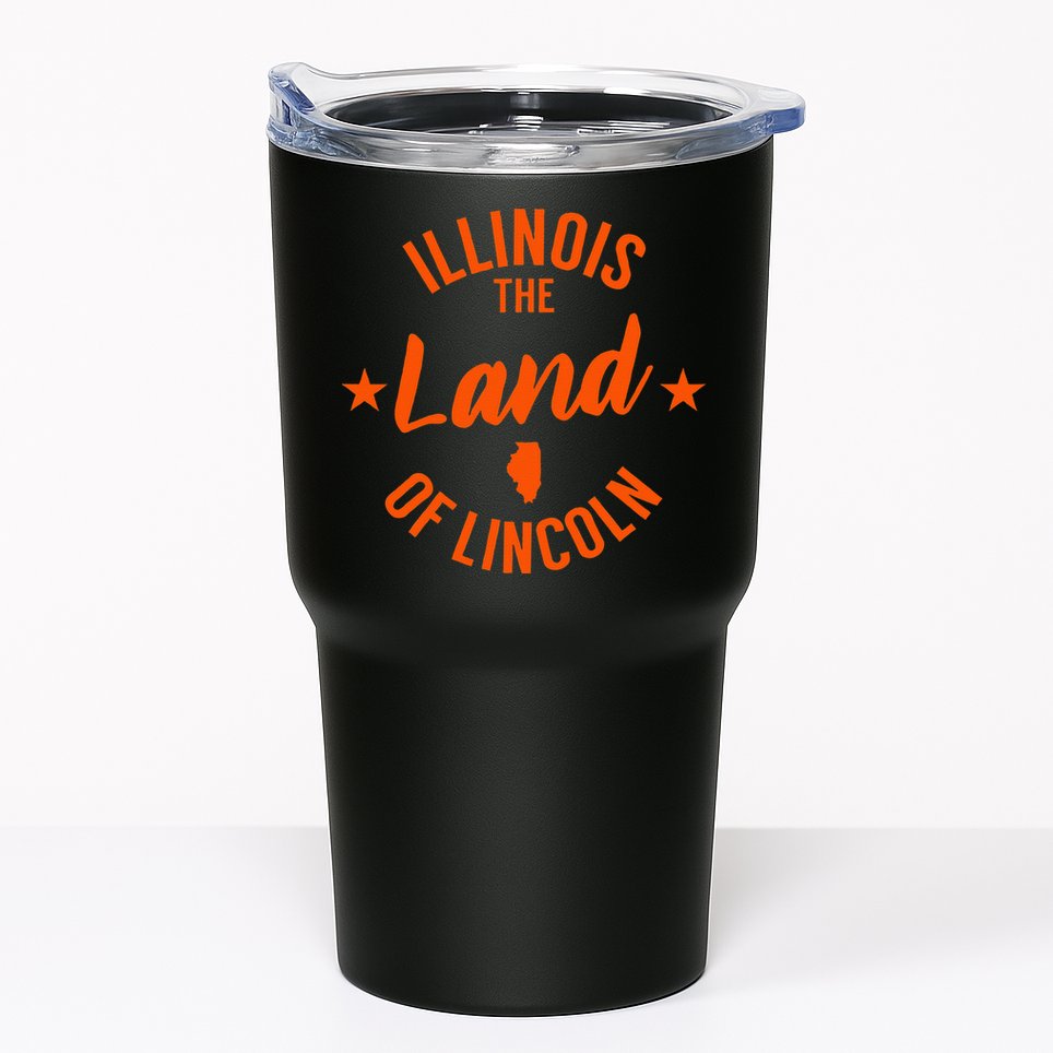 Illinois The Land Of Lincoln Tumbler