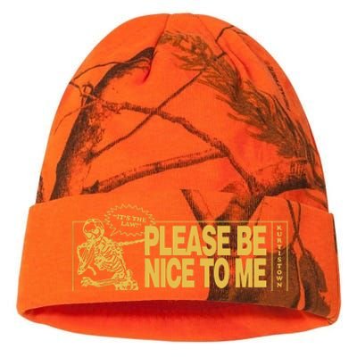 ItS The Law Please Be Nice To Me Skeleton Kati Licensed 12" Camo Beanie