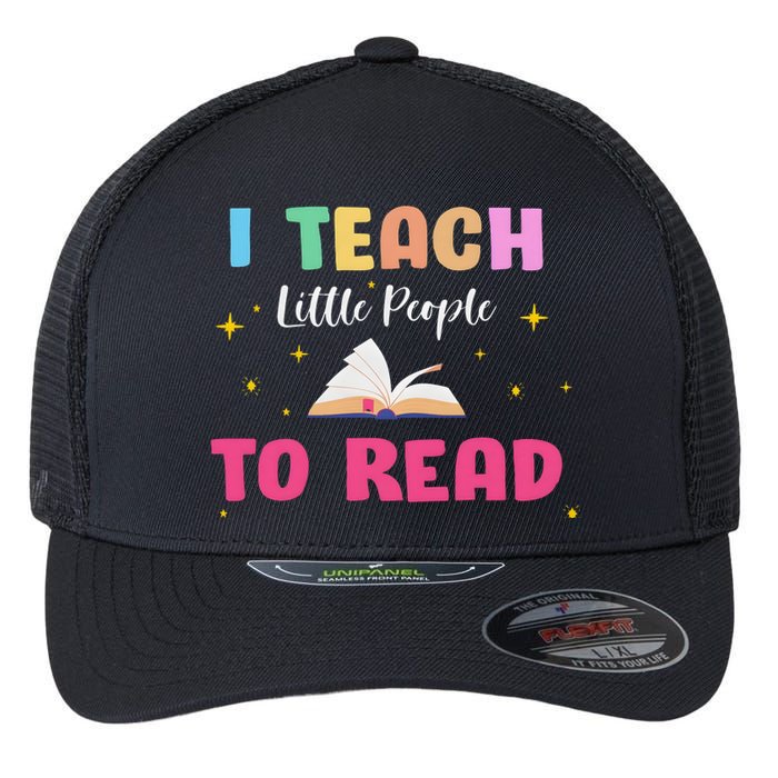 I Teach Little People To Read Flexfit Unipanel Trucker Cap