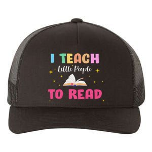 I Teach Little People To Read Yupoong Adult 5-Panel Trucker Hat