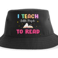 I Teach Little People To Read Sustainable Bucket Hat