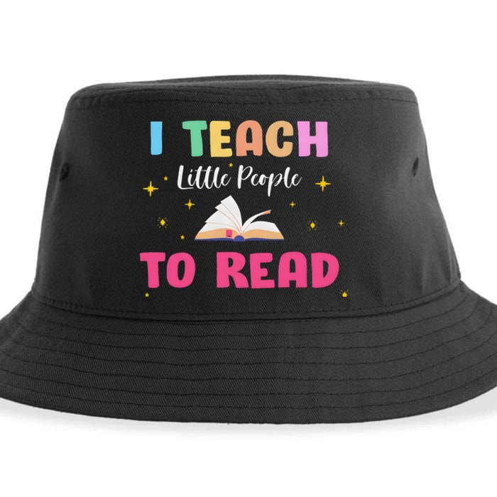 I Teach Little People To Read Sustainable Bucket Hat